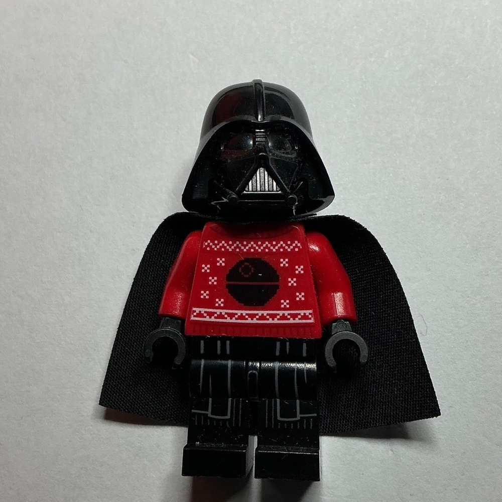 LEGO STAR WARS DARTH VADER UGLY SWEATER MINIFIG